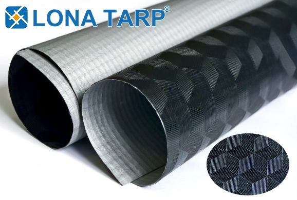 3D PVC laminated tarpaulin 0.4mm