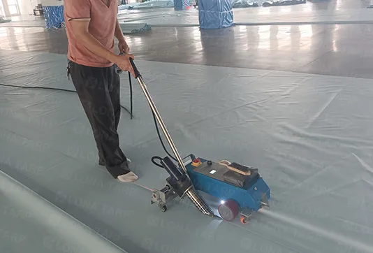 glue pvc tarpaulin