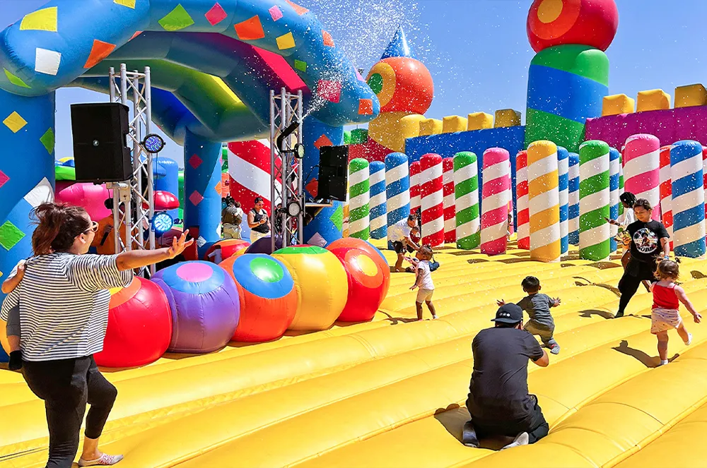 tarpaulin Inflatable Castles、