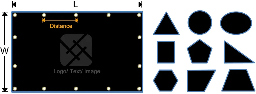 vinyl tarp Plan Drawings