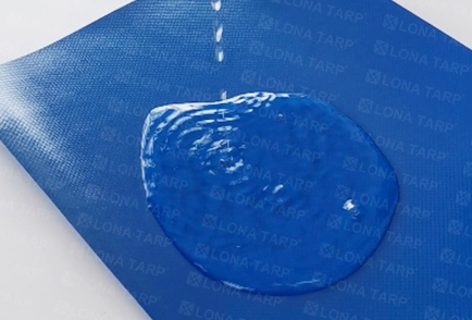 Blue PVC tarpaulin2