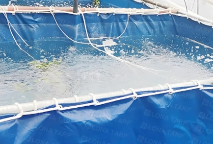 Blue PVC tarpaulin3