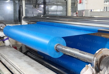 Blue PVC tarpaulin5