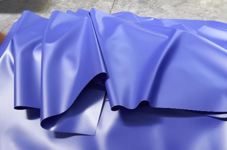 Blue PVC tarpaulin9