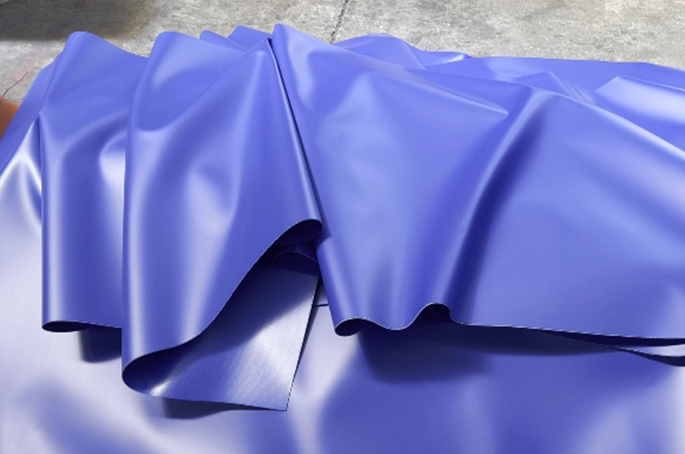 Blue PVC tarpaulin9