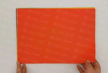 Orange PVC tarpaulin3