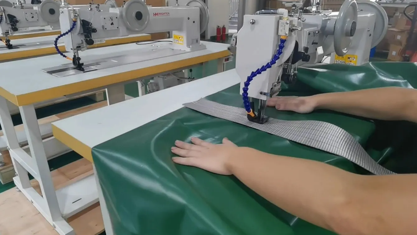 Sewing Vinyl Tarp Material