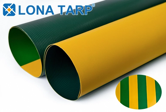 pvc coated strip tarpaulin