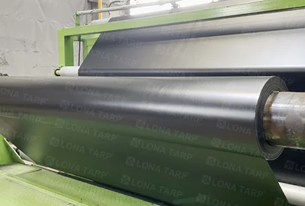Black PVC tarpaulin2