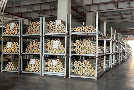 Factory warehouse PVC tarpaulin rolls