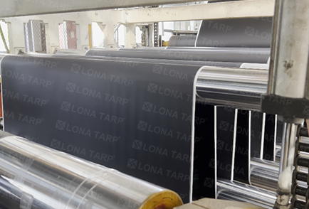 High-strength PVC tarpaulin