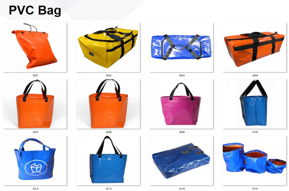 PVC tarpaulin bag