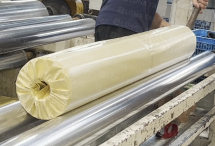 PVC tarpaulin roll