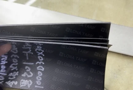 PVC tarpaulin thickness