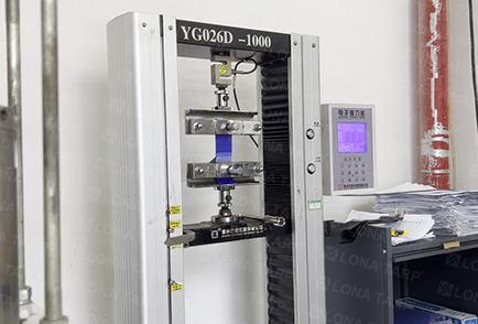 Tear resistance test of PVC tarpaulin