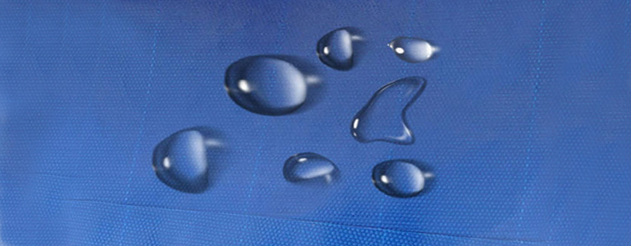 Waterproof blue PVC tarpaulin cover