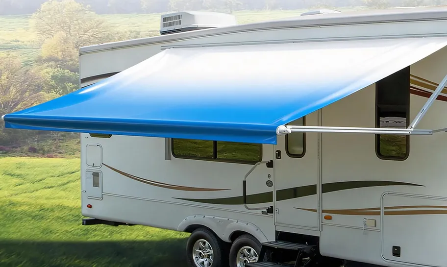 RV awning material