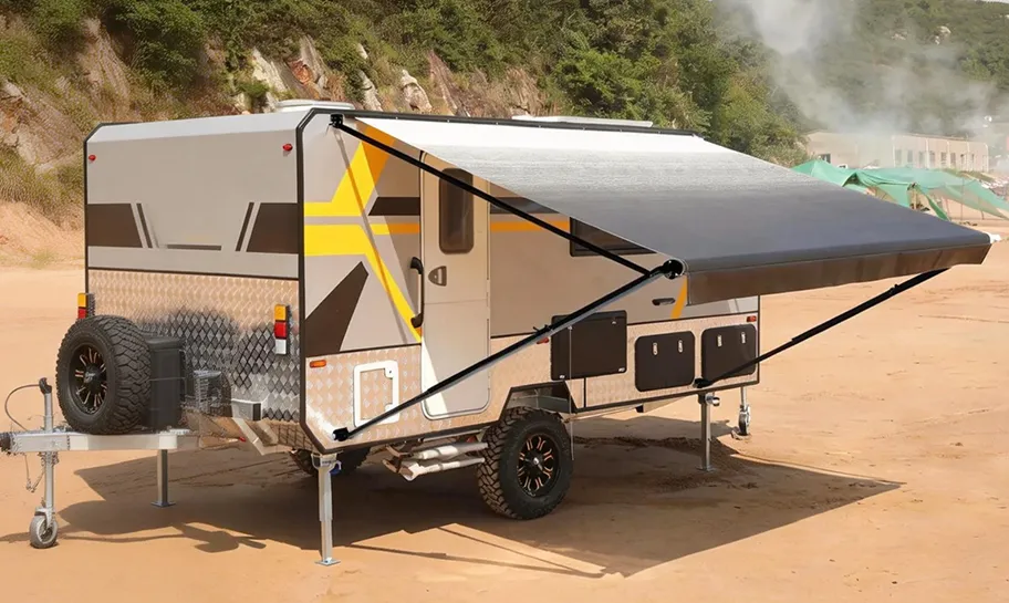 motorhome awning material