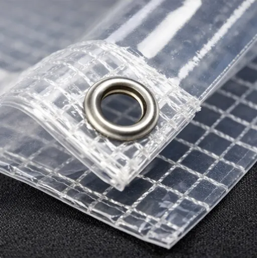 material PVC transparente industrial