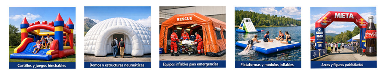 Aplicaciones de la Lona Inflable de PVC 3